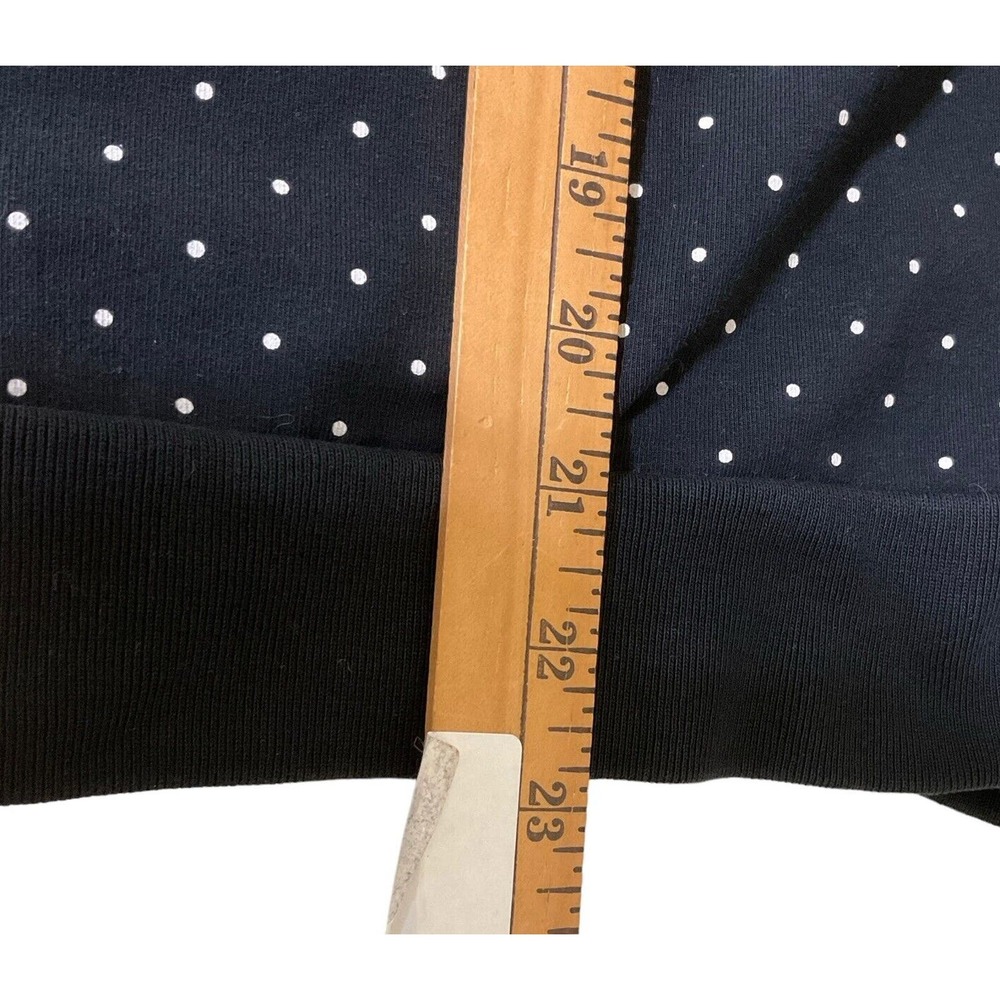 Charter Club Woman Weekend Black White Polka Dot Knit Top Size 1X‎ - Picture 6 of 6